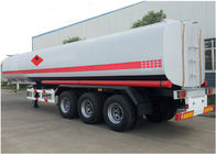 De aluminiumlegering/het staal/het Roestvrije staal Materiële tri-As van Qabon 50000 Liter voorzien Semi de Aanhangwagenprijs van brandstof van de Tankervrachtwagen