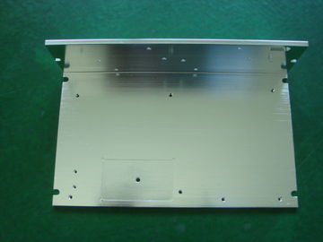 L-vorm CNC Precisie die de Snelle Hoek van het Prototypealuminium met Omzettingsdeklaag machinaal bewerken