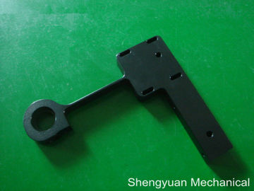 De zwarte anodiseert CNC Delen AL6061 Flexture van de Precisiemachine Huis 0.005mm - 0.01mm