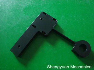 De zwarte anodiseert CNC Delen AL6061 Flexture van de Precisiemachine Huis 0.005mm - 0.01mm
