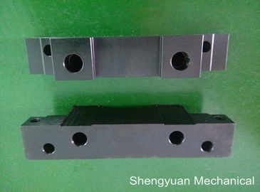 Het oppoetsen CNC Precisie die het Blok Zwart Oxyde machinaal bewerken van de Bodem Achtermatrijs