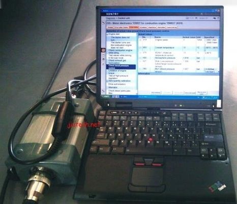 Mercedes-de kenmerkende hulpmiddelenscanner van de Benz op zwaar werk berekende universele vrachtwagen voor alle voertuigen 2012/07