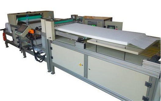Aangepaste Pu-Comité Roterende Plooiende Machine 350mm van de Luchtfilter Breedte