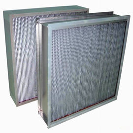 Filter de Op hoge temperatuur van Hepa van de aluminiumfolieplooi voor het Industriële Systeem van de Luchtfilter