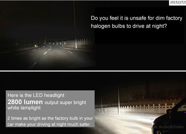 Automobiele/Autovervangstukken H1 HOOFDkoplamp32w 2800LM 6000K Witte Koplampen