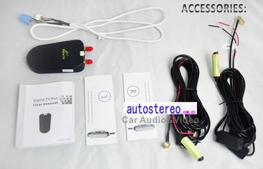 Van de de Tunerontvanger van auto Digitale TV Autovervangstukken mpeg-4 dvb-t met TV-Antenne voor S100 S150 Stereo-installatie