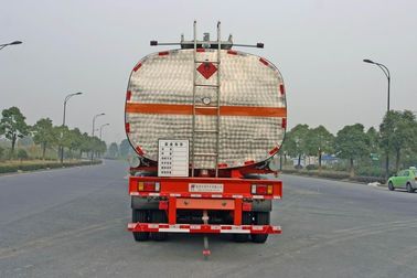 42000 liter Vloeibare Tankwagen 3 het Staalaluminium van de Assen Chemisch Oplegger