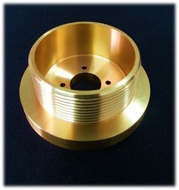 CNC die de Gedraaide Delen van Preciaion Messing voor Militair, Cylindricity 0.005mm machinaal bewerken
